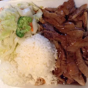 Pork Teriyaki