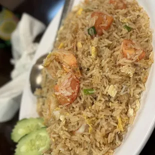 Thai Fried Rice w/ Shrimp