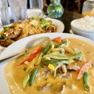 Beef Panang Peanut Curry