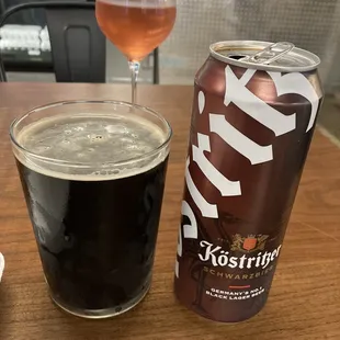 Delicious dark German beer from the Cutaway Bar