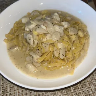 Cacio e Pepe with Asparagi