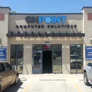 Our office on the NW corner of Spruce and Solano.