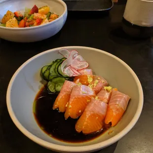 Trout Sashimi