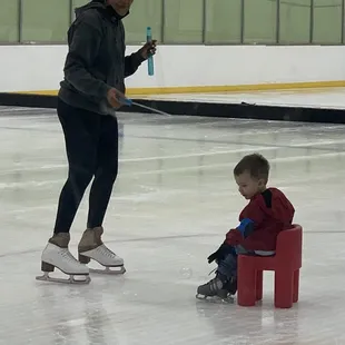 Ice skating lessons
