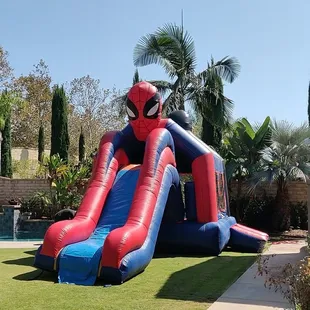 Spiderman Jumper and slide combo.