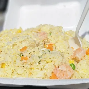 Shrimp fried rice