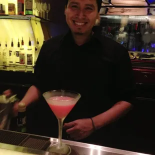 Joaquin &amp; his killer blueberry tart!!