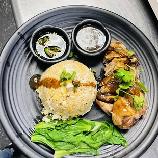 Kao Na Ped With fried rice