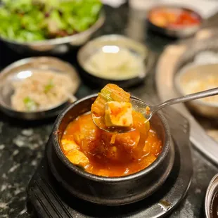 Kimchi stew