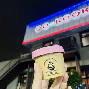 Ube ice cream