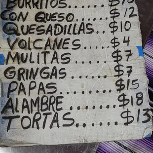 Great Mexican entrees