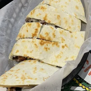 Grilled Steak Quesadilla