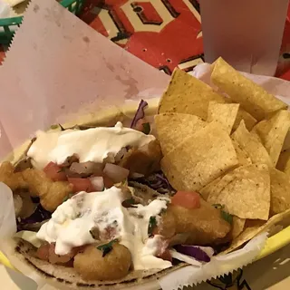 Beer Battered Cod Tacos