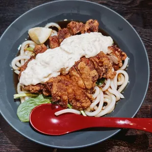 Chicken Karaage Bukkake
