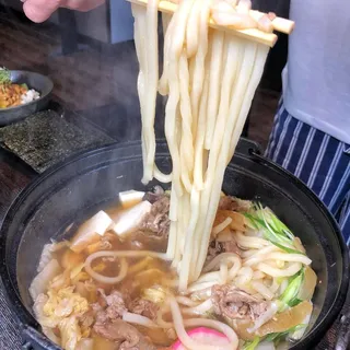 Beef sukiyaki udon
