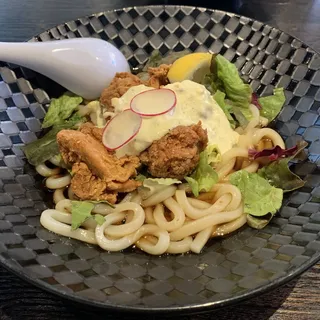 Chicken Kara-age Bukkake Udon