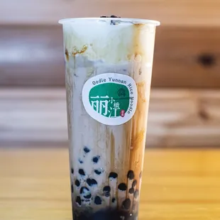 Black Tiger Boba Milk Tea