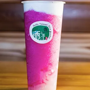 Dragon Fruit Lychee smoothie
