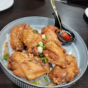 Garlic salt and pepper chicken wings