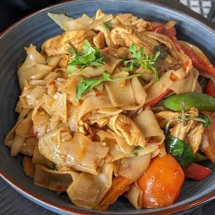 Drunken noodles