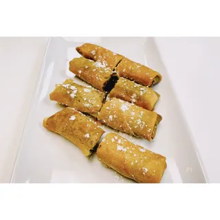Sweet Red Bean Paste Spring Roll (4 pcs)