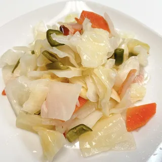 Spicy Garlic Pickled Vegetables