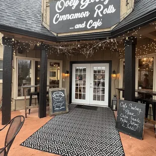 outside of restaurant