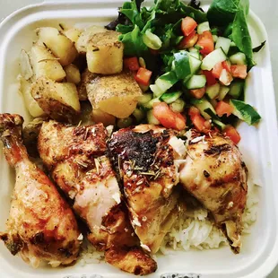1/4 Dark combo meal