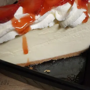 Delicious strawberry cheese