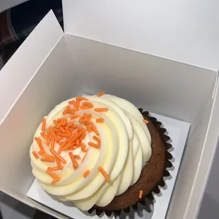 Carrot cupcake