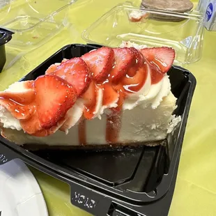 Strawberry cheesecake