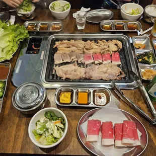 sushi and sashimi, food