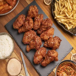 Ooh Soo Chicken and French Fries