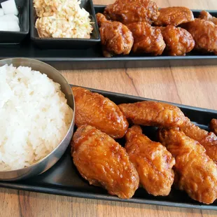 Ooh Soo Soy Garlic Chicken with rice