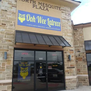 Behind the chervon on beltline