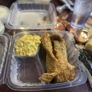 Fried Whiting dinner