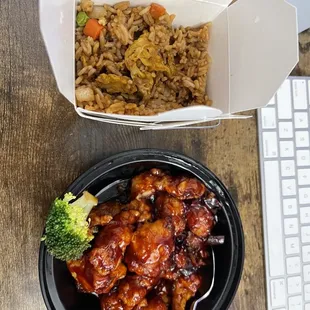 General Tsos Chicken lunch special