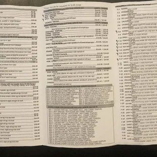 Updated menu prices! 6/12/2021