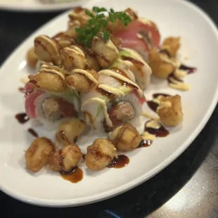 Peal ocean love that it was like having a little appetizer with the roll