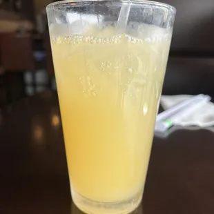 Passion fruit lemonade