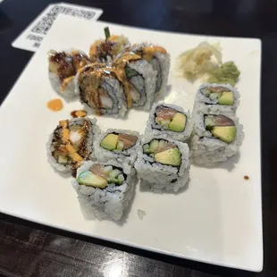 Alaska Roll Crispy Shrimp Tempura Roll