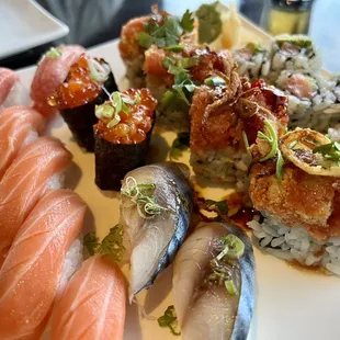 Salmon Sushi here is so fresh and sweet!