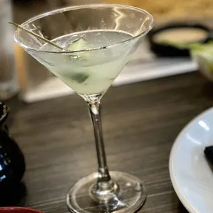 Cucumber Crush - Delicious! Definitely recommend. The vodka didn&apos;t overpower the cucumber and lemon flavor. It was like summer in winter.