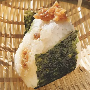 Miso-P ( miso pork) omusubi