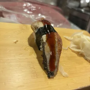 Unagi sushi. Yum