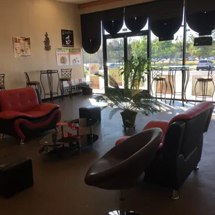 sushi and sashimi, interior