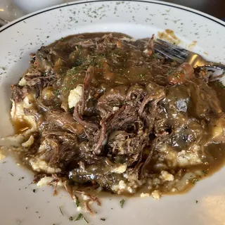 Pot Roast and Grits