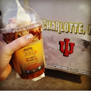 Can't go wrong with a BBQ Sundae. Possibly the best thing I've ever ordered from a food truck in Charlotte!