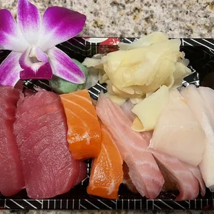 a variety of sushi