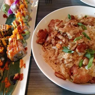 Japanese Garlic Fried Rice